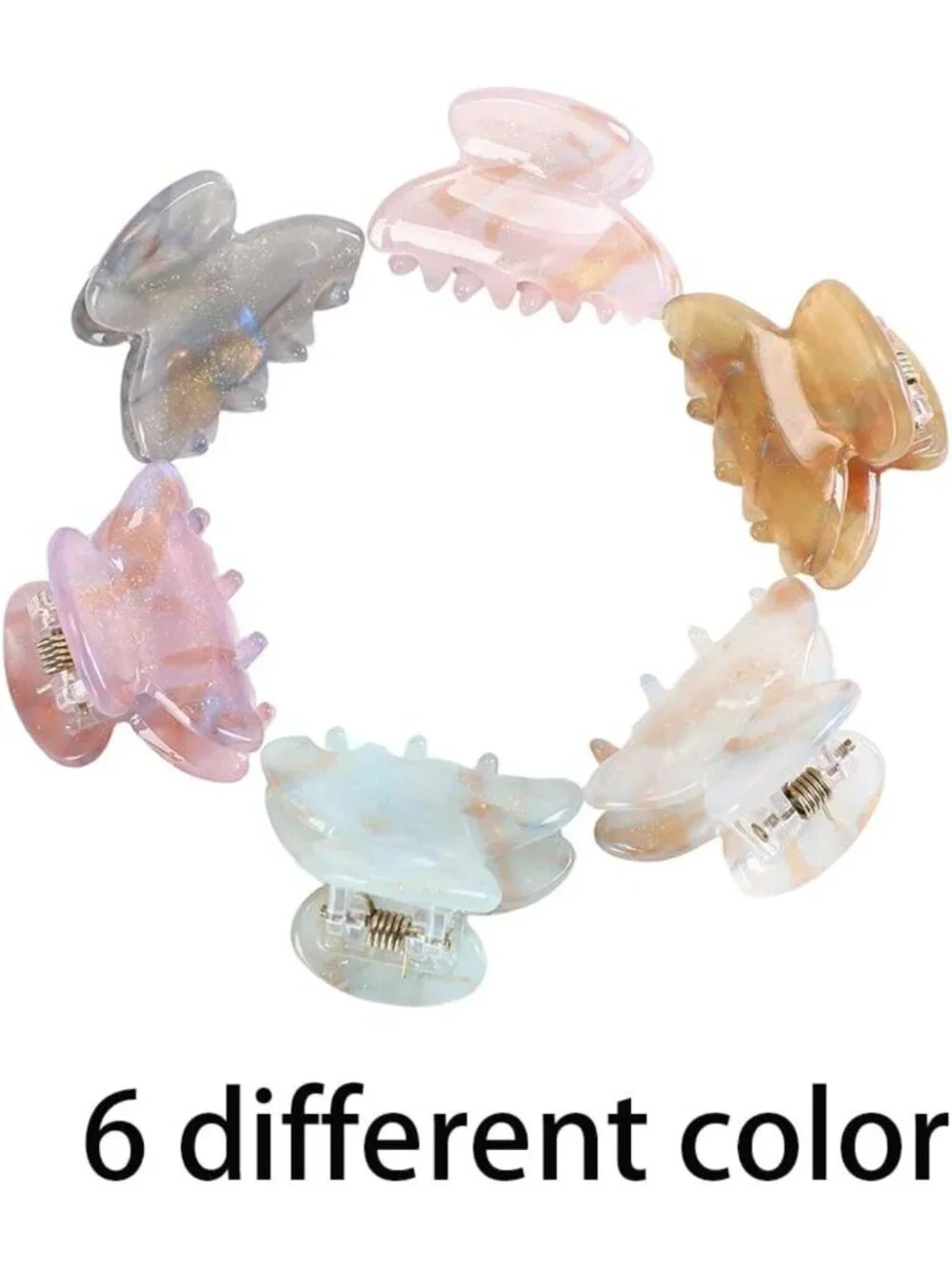 12 Pcs Mini Claw Hair Clips for Women & Girls - Perfect for Thin Hair Styles